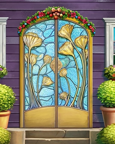 Gorgeous Gold Decorated Doors Badge - Quinn's Aquarium Gorgeous Gold Decorated Doors Badge - Quinn's Aquarium