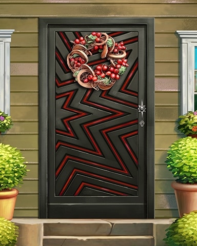 Red Star Decorated Doors Badge - MONOPOLY Sudoku Red Star Decorated Doors Badge - MONOPOLY Sudoku