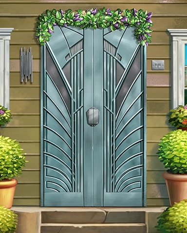 Silver Strip Decorated Doors Badge - Poppit! Bingo Silver Strip Decorated Doors Badge - Poppit! Bingo