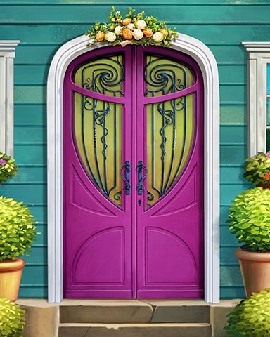 Witch Craft Decorated Doors Badge - First Class Solitaire HD Witch Craft Decorated Doors Badge - First Class Solitaire HD