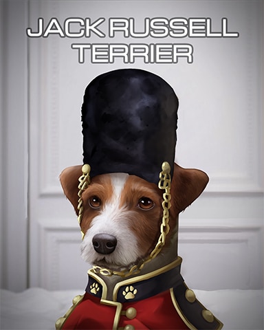 Jack Russell Terrier Dogs In Disguise Badge - World Class Solitaire HD