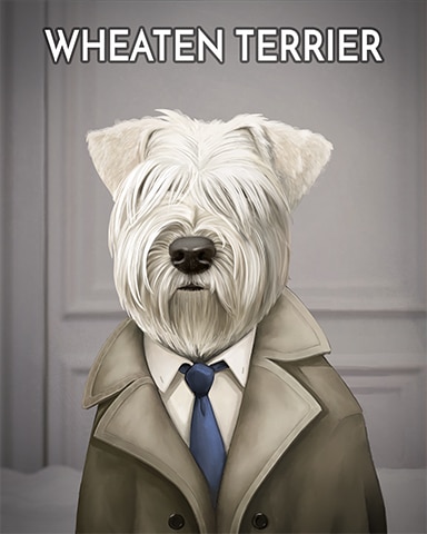 Wheaten Terrier Dogs In Disguise Badge - Poppit! Bingo