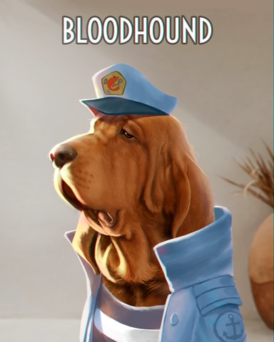 Bloodhound Dogs In Disguise Badge - World Class Solitaire HD