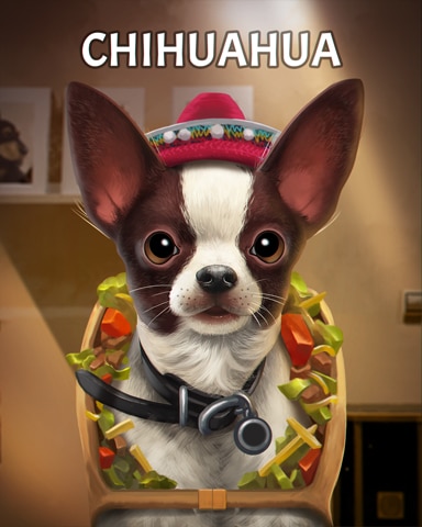 Chihuahua Dogs In Disguise Badge - Canasta HD