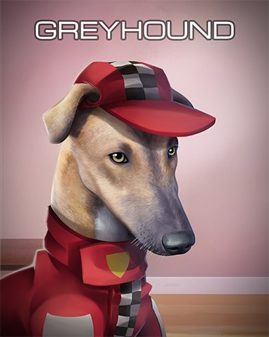 Greyhound Dogs In Disguise Badge - Mahjong Sanctuary
