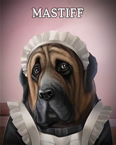 Mastiff Dogs In Disguise Badge - Claire Hart: Secret In The Shadows