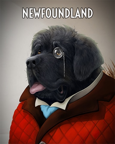 Newfoundland Dogs In Disguise Badge - Poppit! Party