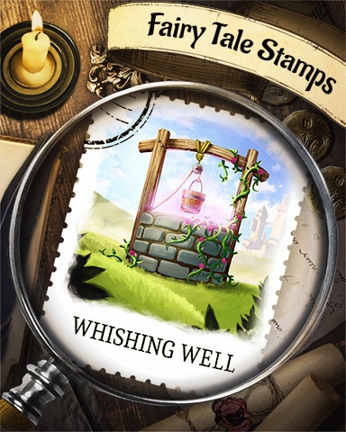 Wishing Well Fairy Tale Badge - Pogo™ Slots