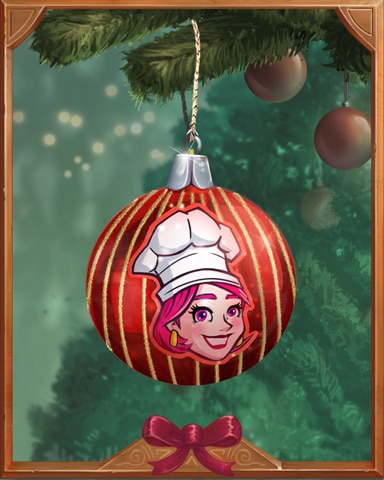 Coulis Bauble Holiday Ornaments Badge - Canasta HD