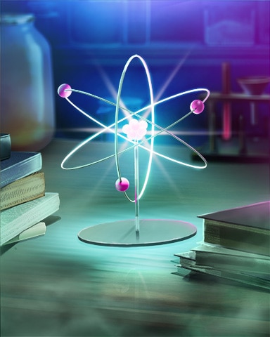 Atom Model Mad Scientist Lab Badge - Rainy Day Spider Solitaire HD Atom Model Mad Scientist Lab Badge - Rainy Day Spider Solitaire HD