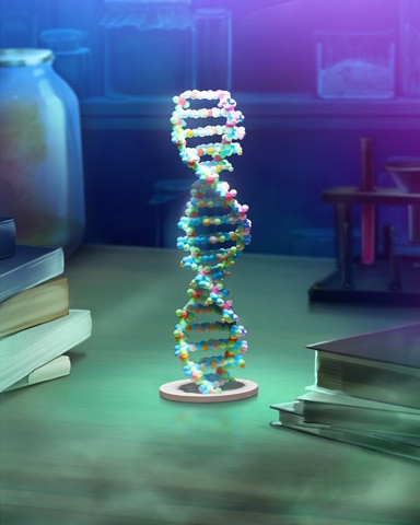 DNA Model Mad Scientist Lab Badge - World Class Solitaire HD DNA Model Mad Scientist Lab Badge - World Class Solitaire HD