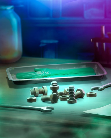 Frankenstein Bolts Mad Scientist Lab Badge - Pogo™ Slots Frankenstein Bolts Mad Scientist Lab Badge - Pogo™ Slots