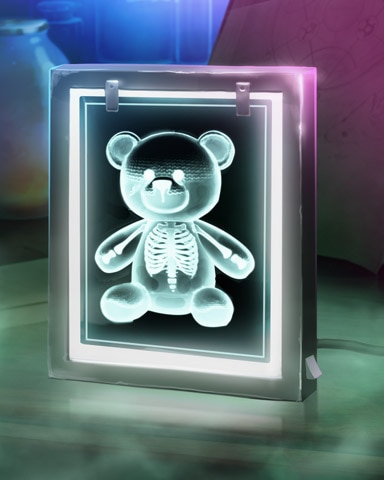 Xray Photo Mad Scientist Lab Badge - Aces Up! HD Xray Photo Mad Scientist Lab Badge - Aces Up! HD