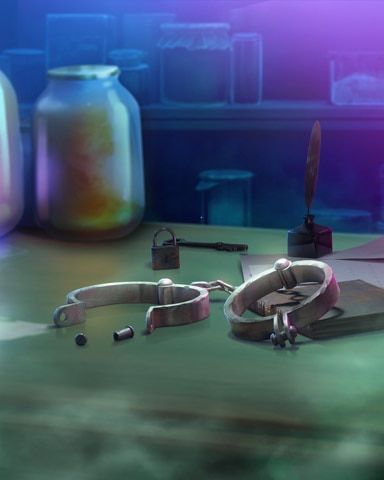 Manacles Mad Scientist Lab Badge - First Class Solitaire HD Manacles Mad Scientist Lab Badge - First Class Solitaire HD