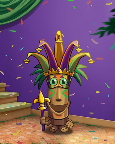 Tiki Mardi Gras Badge - Jungle Gin HD