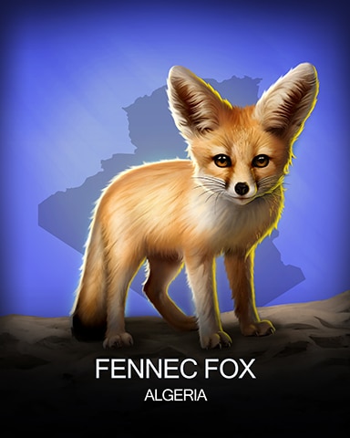 Fennec Fox National Animals Badge - Jungle Gin HD Fennec Fox National Animals Badge - Jungle Gin HD