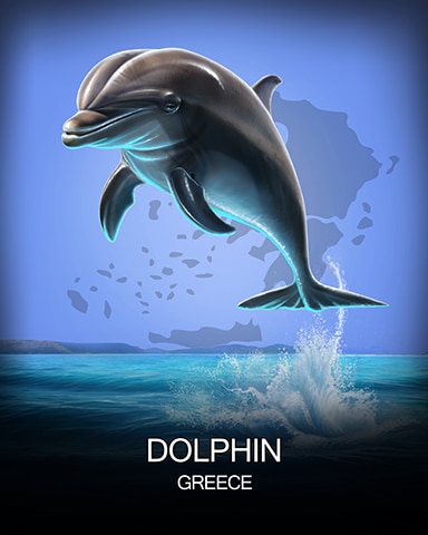 Dolphin National Animals Badge - Mahjong Sanctuary Dolphin National Animals Badge - Mahjong Sanctuary