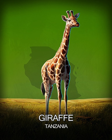 Giraffe National Animals Badge - Spades HD Giraffe National Animals Badge - Spades HD
