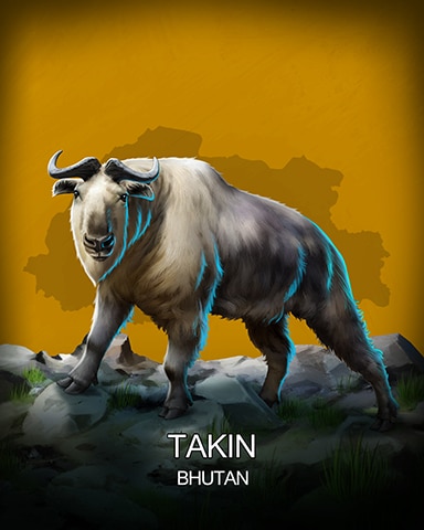 Takin National Animals Badge - Aces Up! HD Takin National Animals Badge - Aces Up! HD