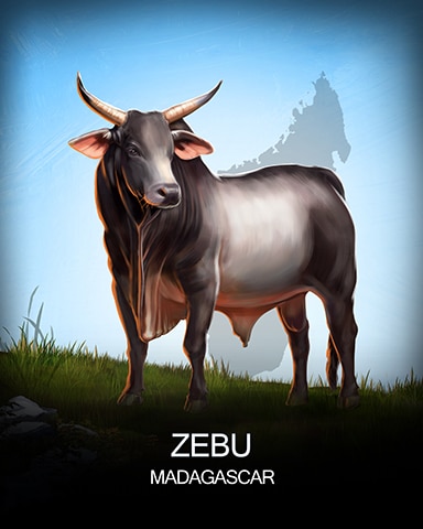 Zebu National Animals Badge - First Class Solitaire HD Zebu National Animals Badge - First Class Solitaire HD