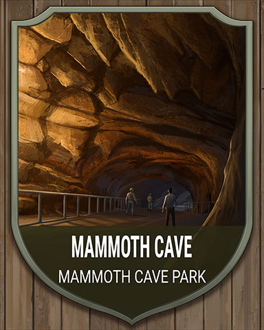 Mammoth Cave National Parks Badge - Pogo™ Slots