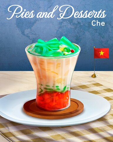 Chè Pies And Desserts Badge - Tri-Peaks Solitaire HD