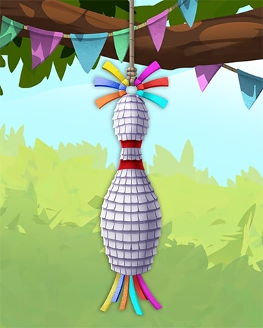 Bowling Pin Pogo Pinatas Badge - Mahjong Garden HD Bowling Pin Pogo Pinatas Badge - Mahjong Garden HD