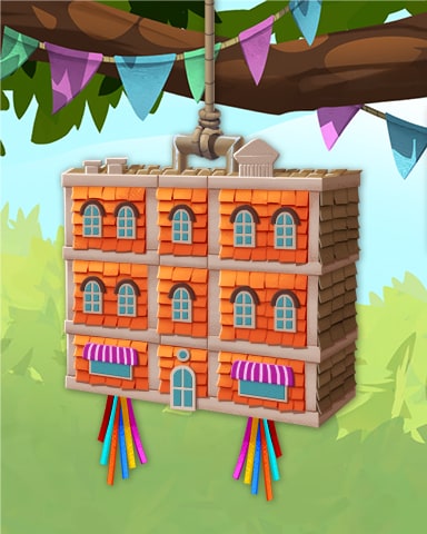 Tall Building Pogo Pinatas Badge - Wheel Of Fortune: Pogo Edition Tall Building Pogo Pinatas Badge - Wheel Of Fortune: Pogo Edition