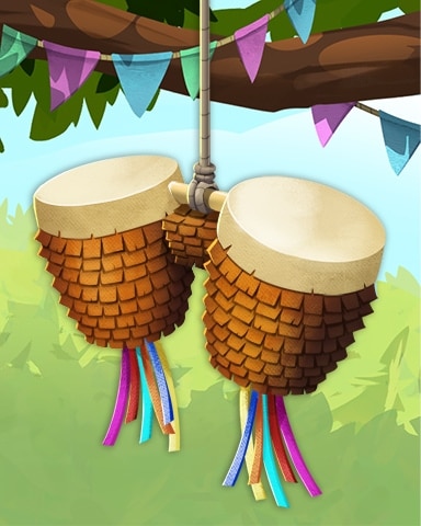 Bongos Pogo Pinatas Badge - First Class Solitaire HD Bongos Pogo Pinatas Badge - First Class Solitaire HD