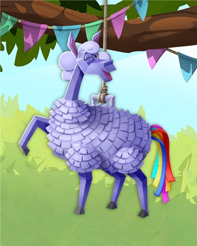 Llama Pogo Pinatas Badge - Canasta HD Llama Pogo Pinatas Badge - Canasta HD