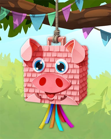 Pig Pogo Pinatas Badge - Tri-Peaks Solitaire HD Pig Pogo Pinatas Badge - Tri-Peaks Solitaire HD