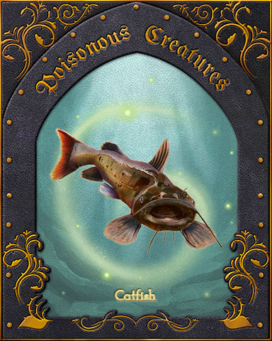 Catfish Poisonous Creatures Badge - Turbo 21 HD