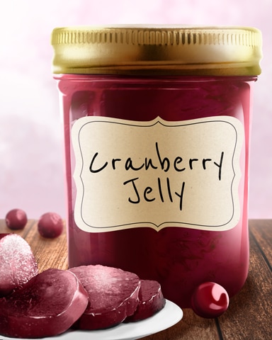 Cranberry Jams And Preserves Badge - Word Whomp HD