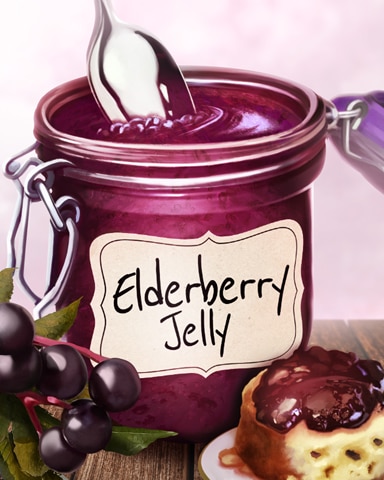 Elderberry Jams And Preserves Badge - Tri-Peaks Solitaire HD