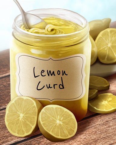 Lemon Curd Jams And Preserves Badge - MONOPOLY Sudoku