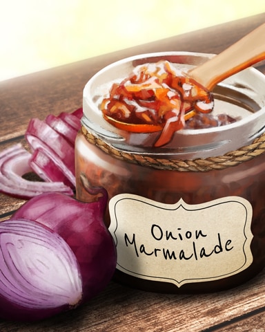 Onion Marmalade Jams And Preserves Badge - Canasta HD