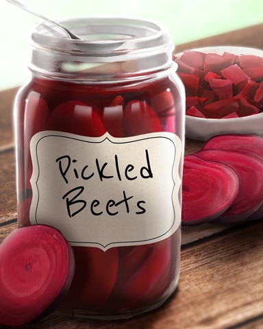 Pickled Beets Jams And Preserves Badge - Canasta HD