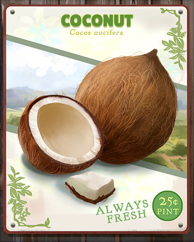 Coconut Produce Badge - Claire Hart: Secret In The Shadows