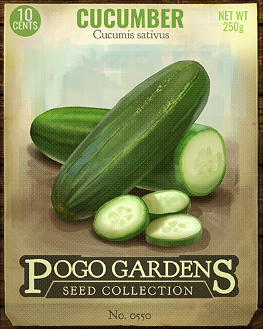 Cucumber Badge - First Class Solitaire HD