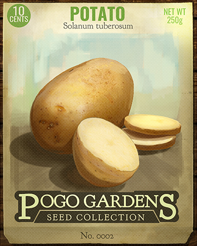 Potato Badge - Pogo Addiction Solitaire HD