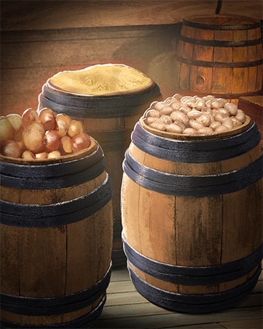 Food Barrels Ships Ahoy Badge - Crossword Cove HD Food Barrels Ships Ahoy Badge - Crossword Cove HD