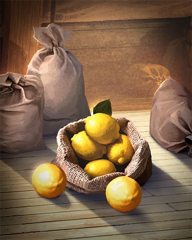 Lemon Sacks Ships Ahoy Badge - Spades HD