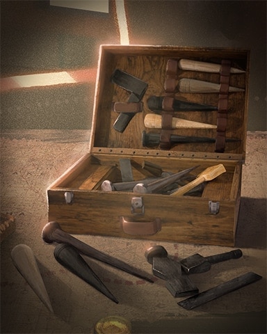 Sailmakers Tools Ships Ahoy Badge - Mahjong Sanctuary