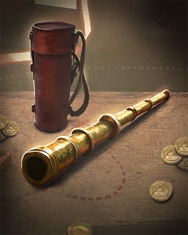 Spyglass Ships Ahoy Badge - Jungle Gin HD Spyglass Ships Ahoy Badge - Jungle Gin HD