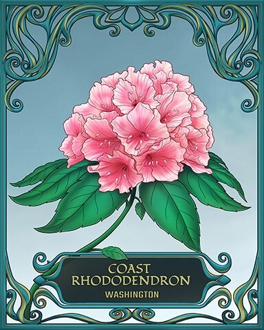 Washington State Flowers Badge - Tri-Peaks Solitaire HD Washington State Flowers Badge - Tri-Peaks Solitaire HD
