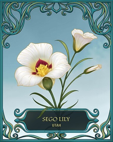 Utah State Flowers Badge - Poppit! Bingo Utah State Flowers Badge - Poppit! Bingo