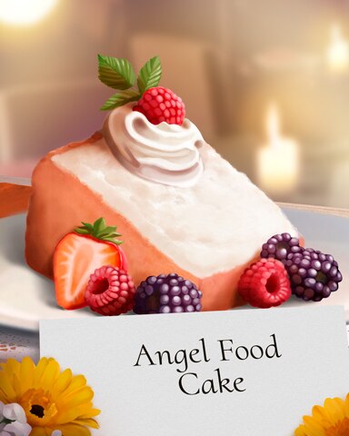 Angel Cake Sweets For My Sweet Badge - Canasta HD