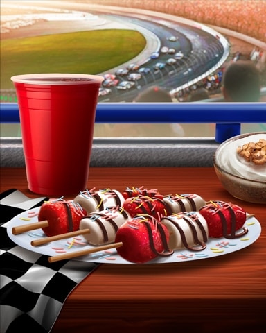 Fruit Skewers Tailgating Foods Badge - World Class Solitaire HD Fruit Skewers Tailgating Foods Badge - World Class Solitaire HD