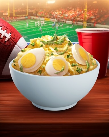 Potato Salad Tailgating Foods Badge - Word Whomp HD Potato Salad Tailgating Foods Badge - Word Whomp HD