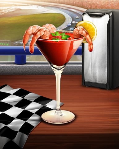 Shrimp Cocktail Tailgating Foods Badge - Aces Up! HD Shrimp Cocktail Tailgating Foods Badge - Aces Up! HD
